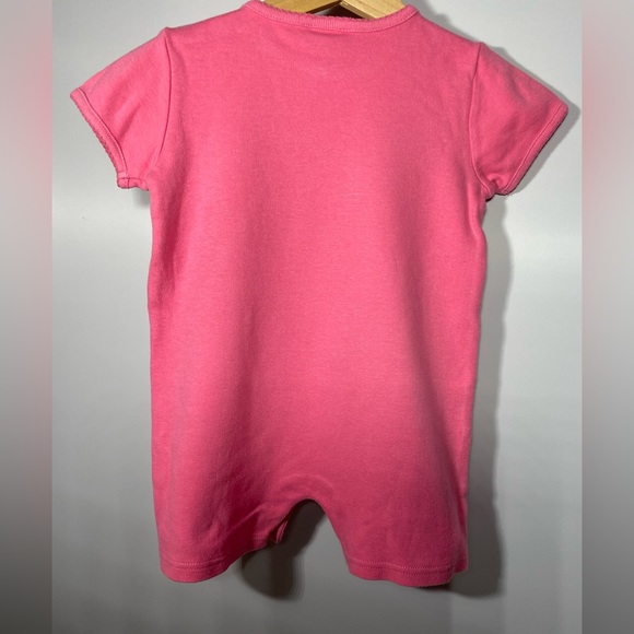 Sears Baby Girls Pink Cherry Print Romper 24 M - Picture 2 of 6